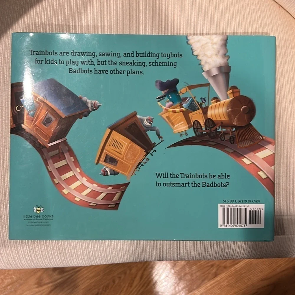 Trainbots Hardcover Children's Book by Miranda Paul